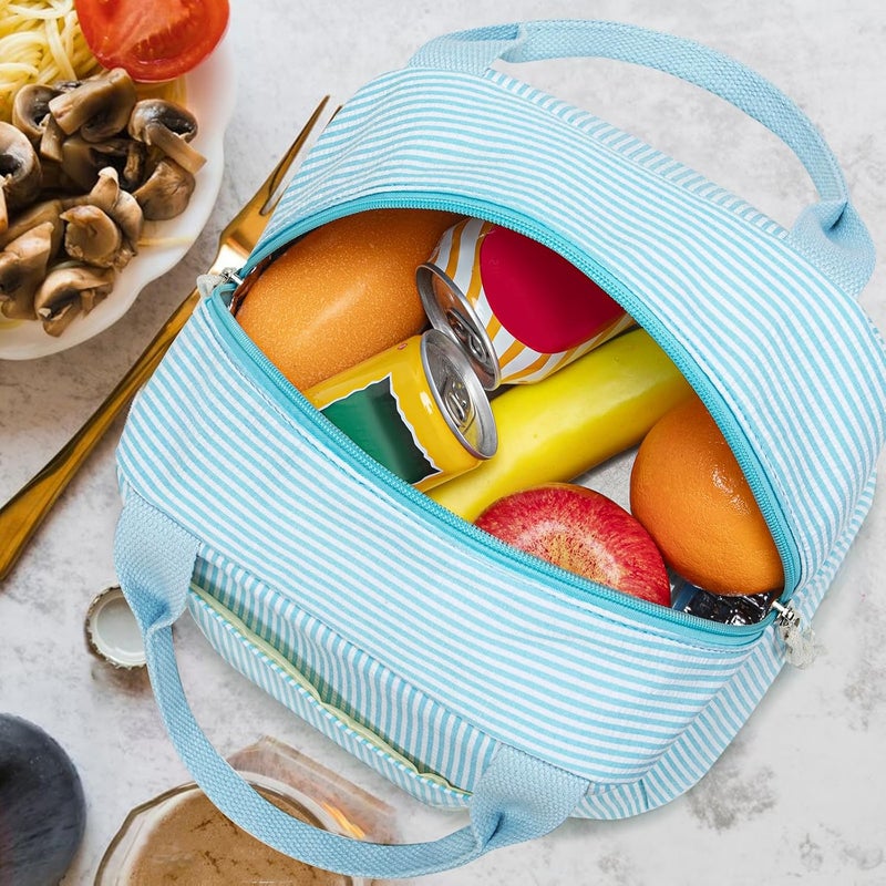 BLUBOON Lunch Box for Women Cute Lunch Bag Reusable Insulated Lunch Bags Large Capacity Lunchbox Cooler for Work Picnic or Travel - Image 5